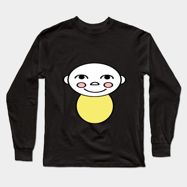 Smile Baby Long Sleeve T-Shirt by AdrianaCasares